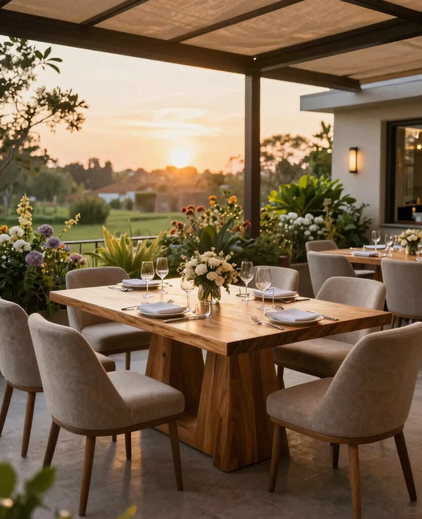 7 Best Outdoor Dining Tables of 2026 - Perfect for Alfresco Gatherings - 1. The Elegant Teak Collection 1