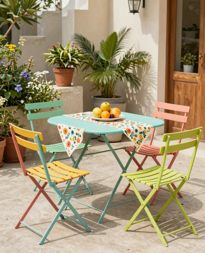 7 Best Outdoor Dining Tables of 2026 - Perfect for Alfresco Gatherings - 4. Chic Folding Table 1