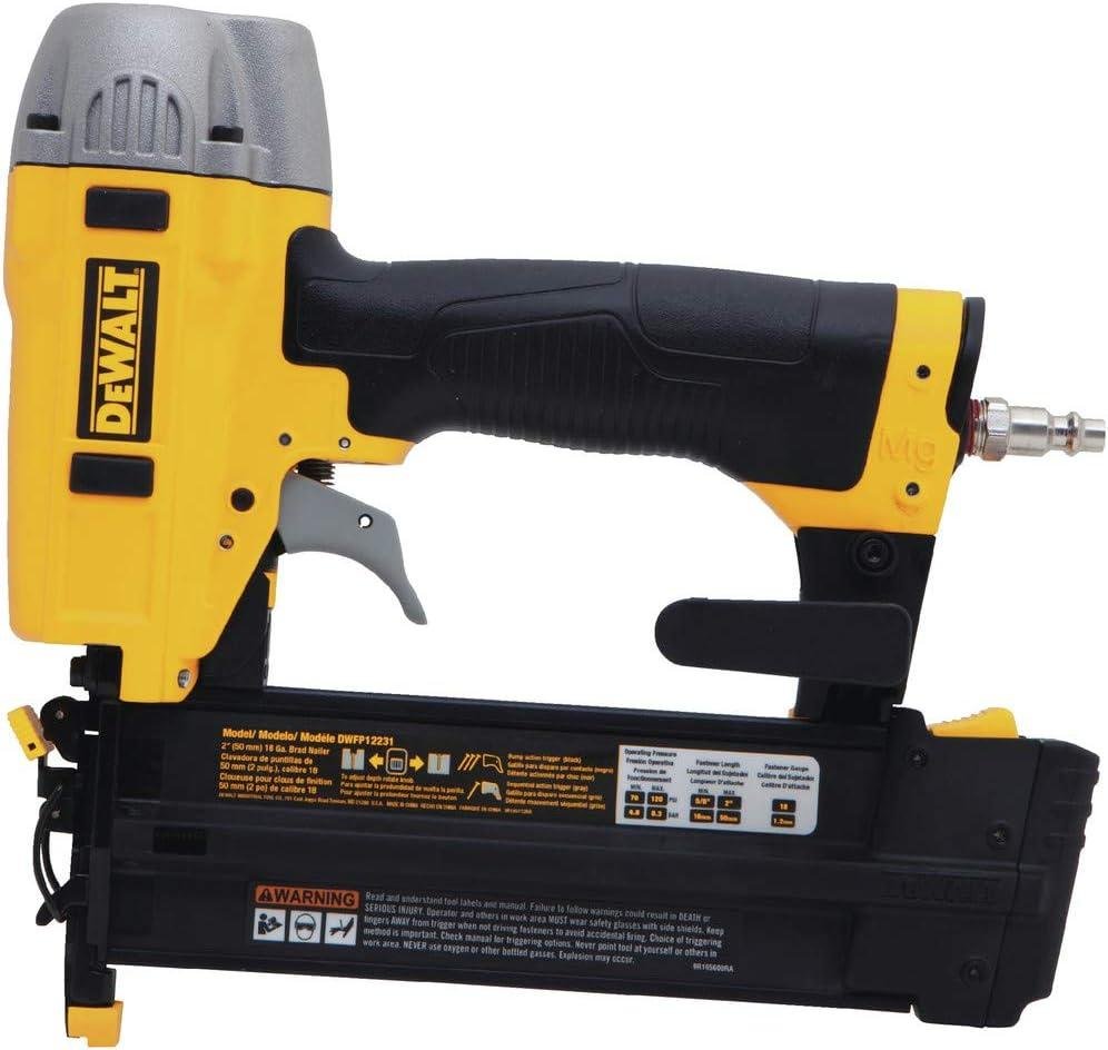 DEWALT DWFP12231 Brad Nailer Review: Fit for Trim?