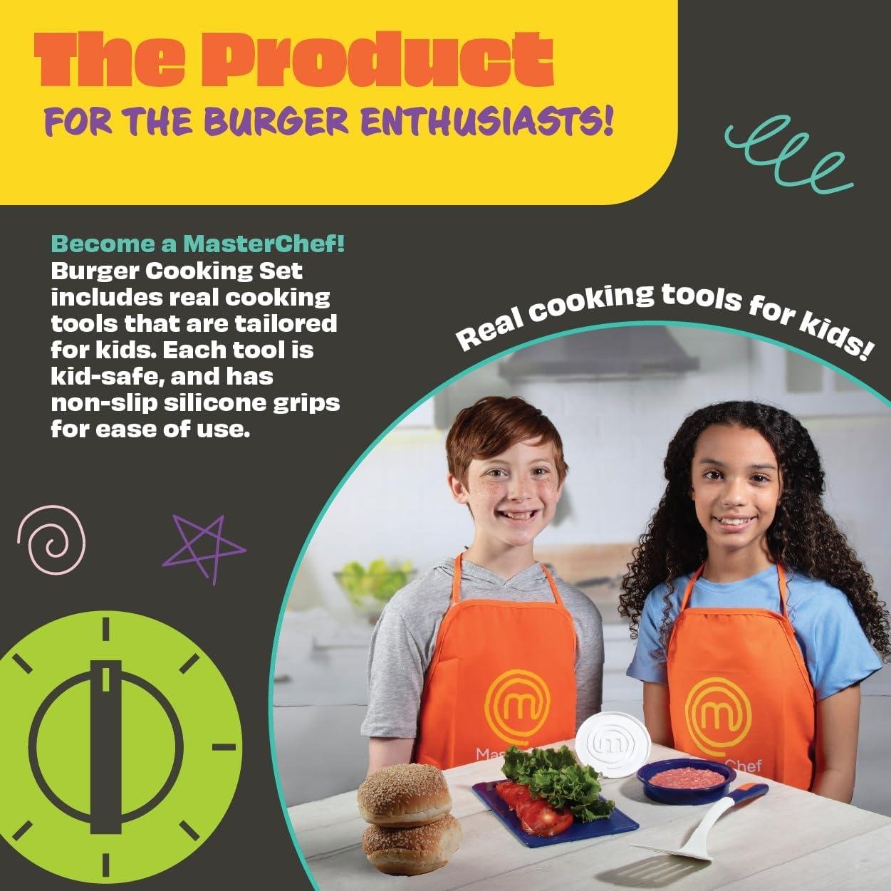 Kids Burger Cooking ​Set Review: Right Tool for Our Shop?