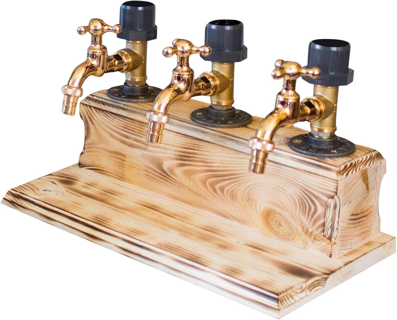 Wood Faucet Whisky Dispenser Review: Right Shop Jig?