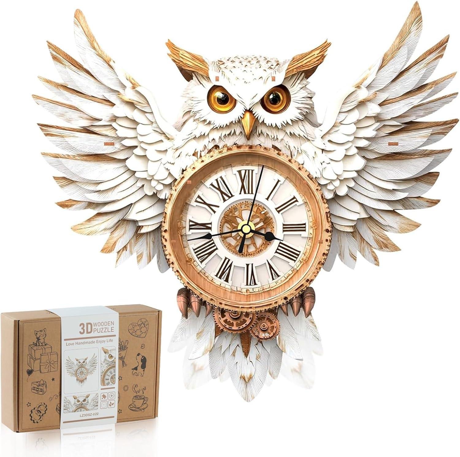 Snowy Owl Clock Woodcraft Kit ⁤Review: Right for ‍Us?