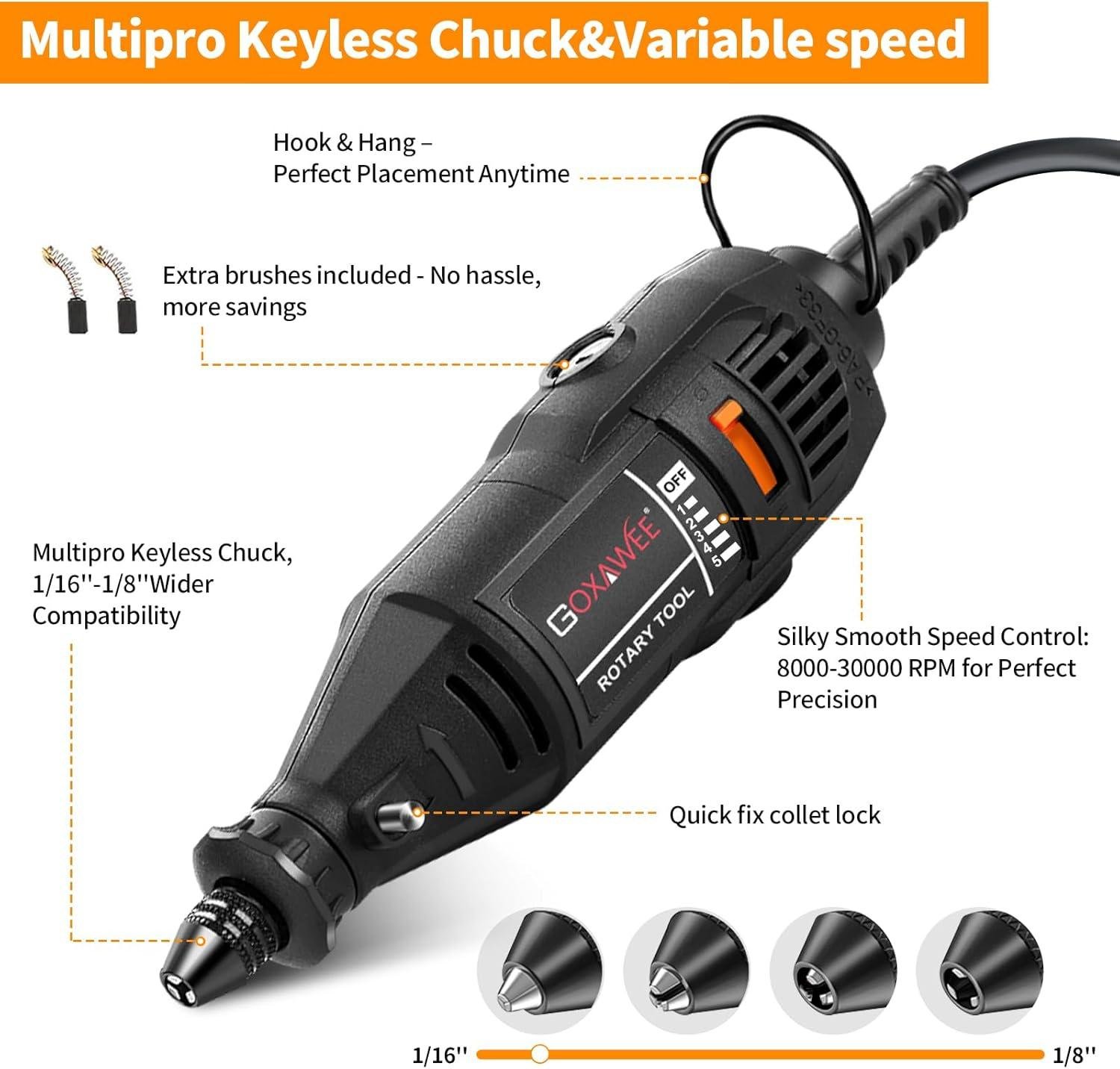 GOXAWEE Rotary Tool Review: Right for Our Home Shop?