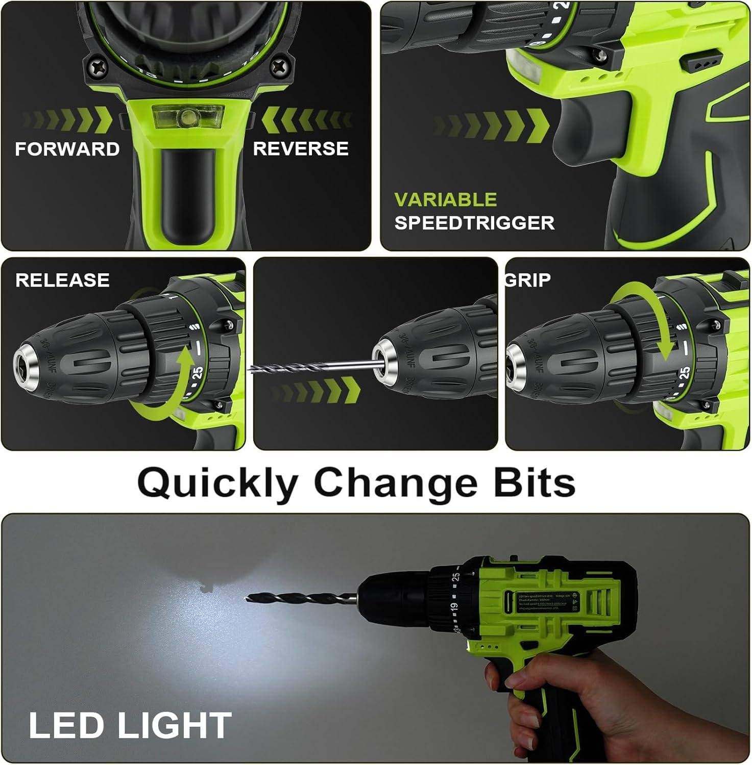 POWKITS 12V Cordless Drill Review: Fit Our Home shop?