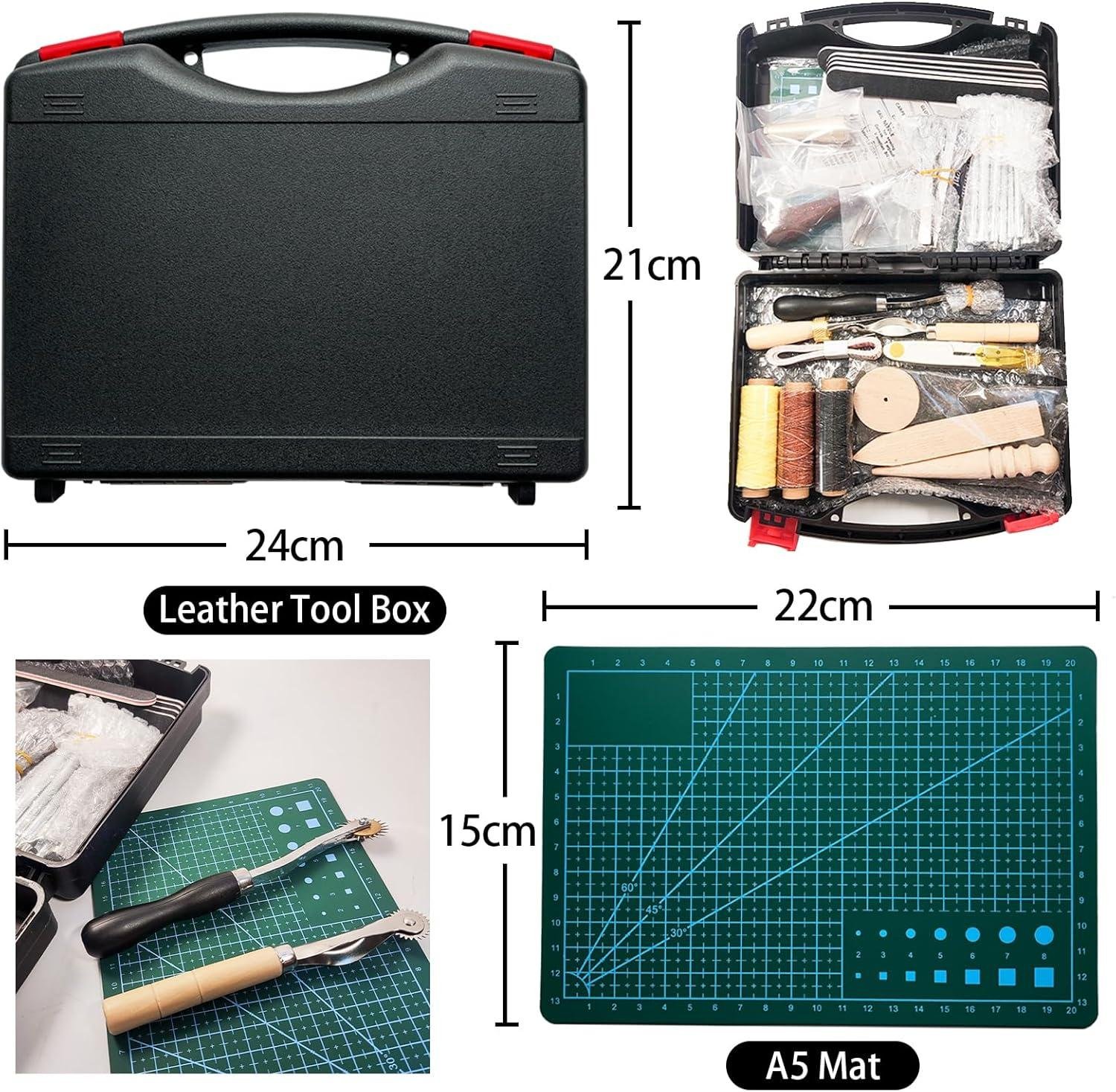 KIDENEI Leather Tool Kit Review:⁣ Right for Our Shop?