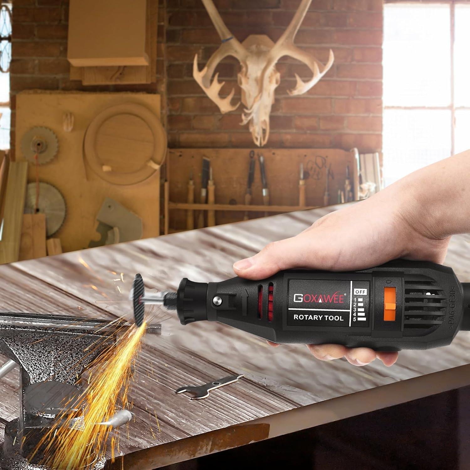 GOXAWEE Rotary Tool Review: Right for Our Home Shop?