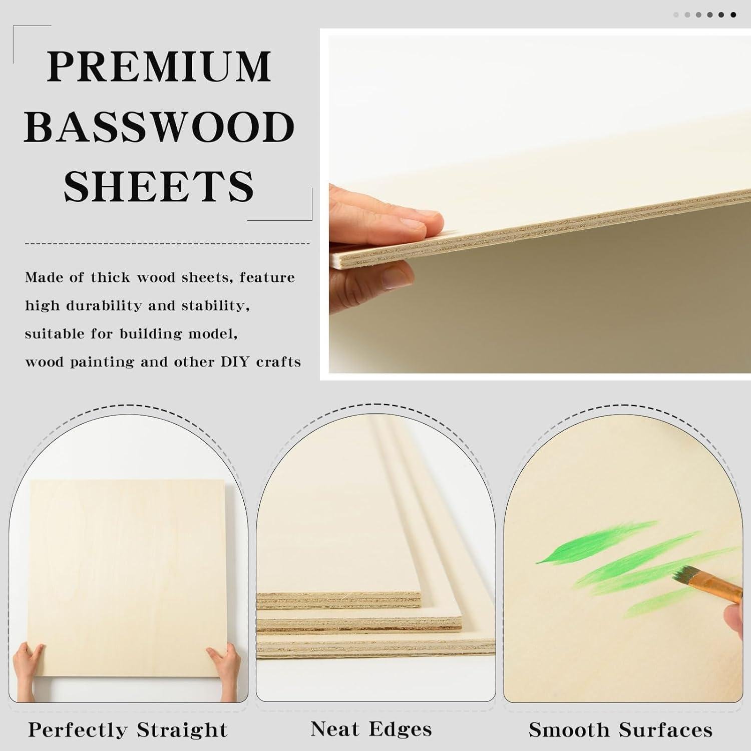 6-Pack⁤ Basswood ​Plywood sheets Review: Right for Us?