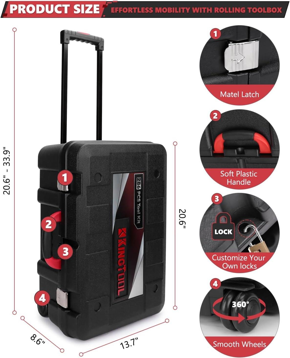 KINGTOOL 286PC Drill Kit Review: Right for Our Shop?