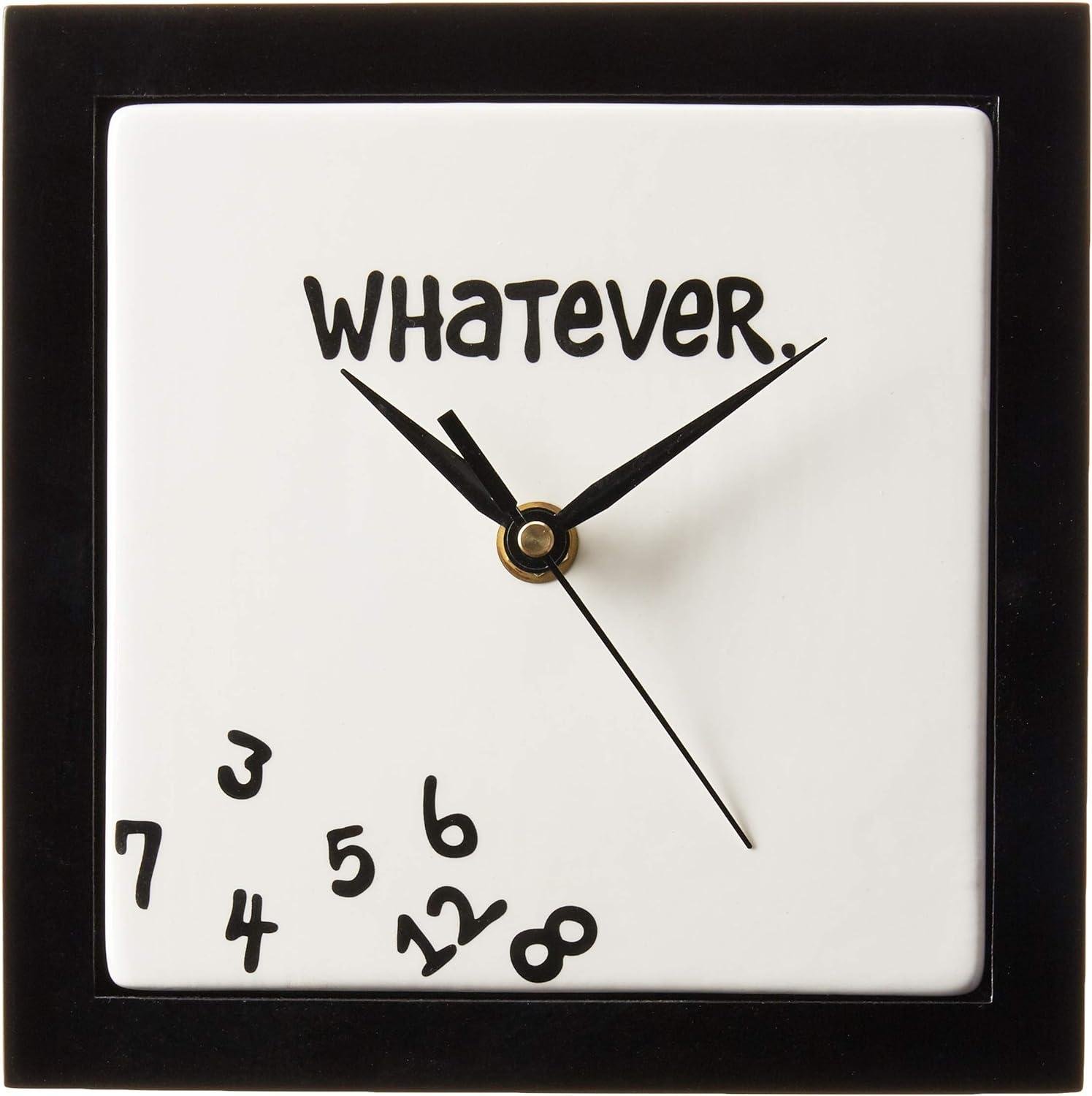 enesco Whatever wall Clock review: Fit Our Shop?