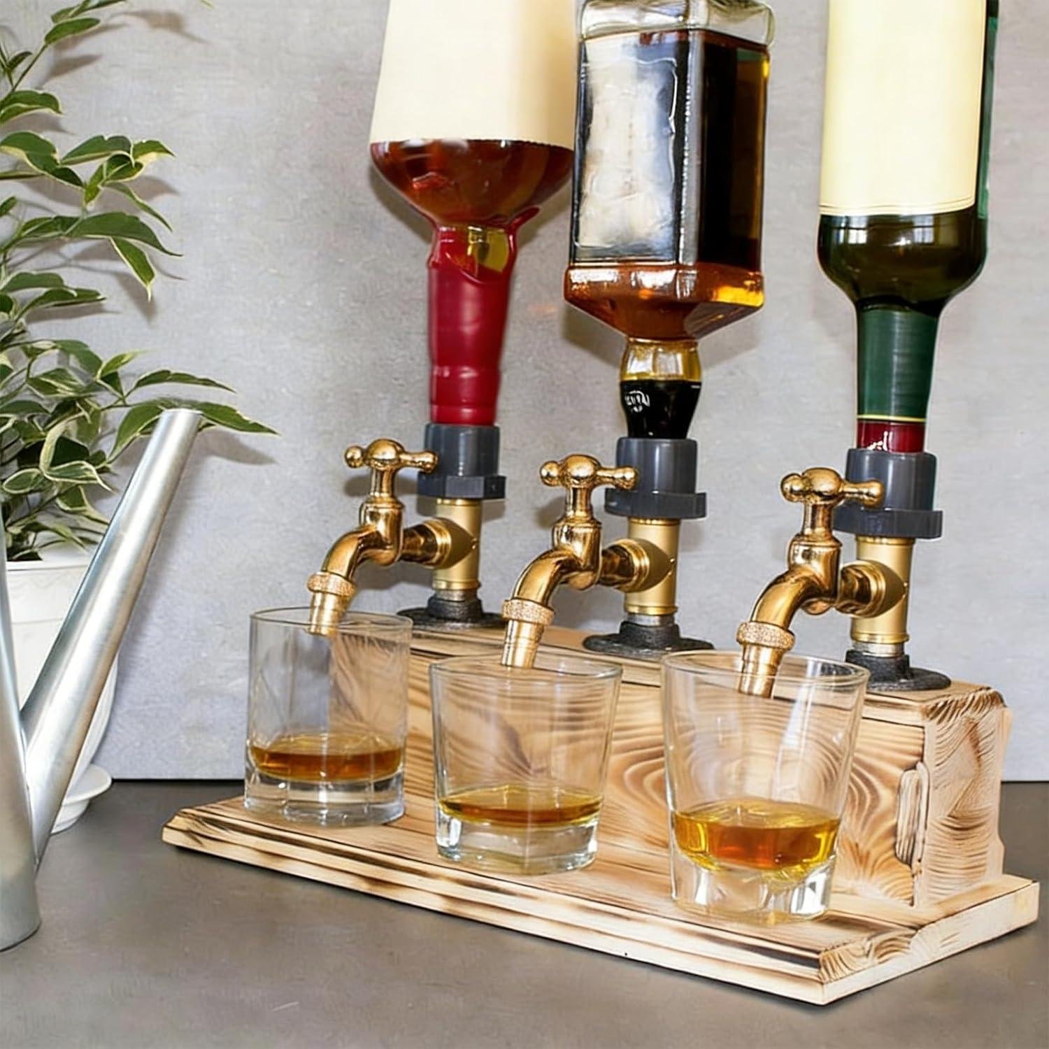 Wood Faucet Whisky Dispenser Review: Right Shop Jig?