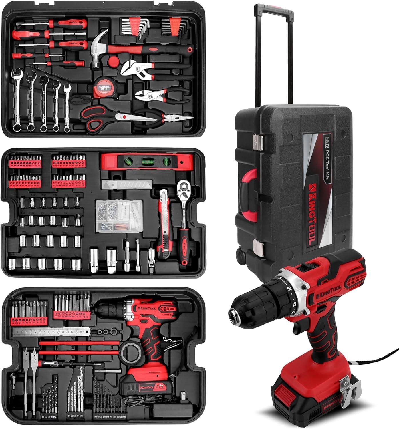 KINGTOOL 286PC Drill Kit Review: Right for Our Shop?