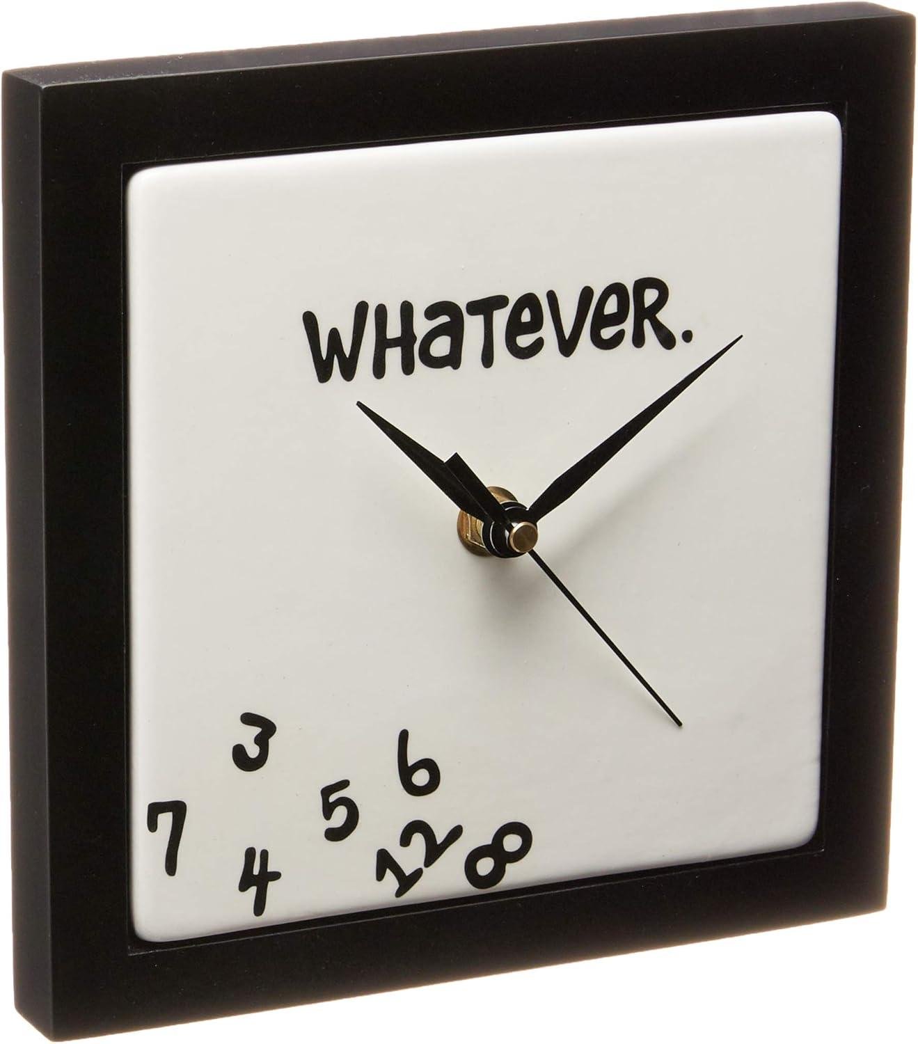 Enesco Whatever Wall Clock Review: Fit Our Shop?