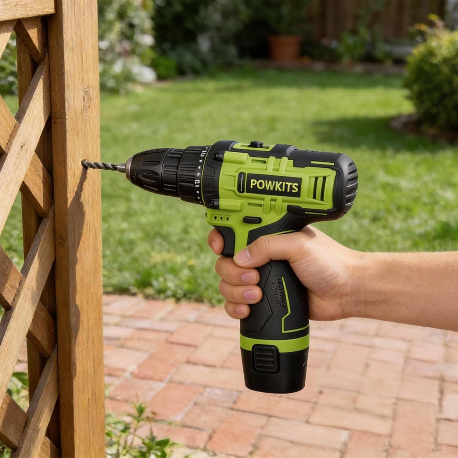 POWKITS 12V Cordless Drill Review: Fit Our Home Shop?