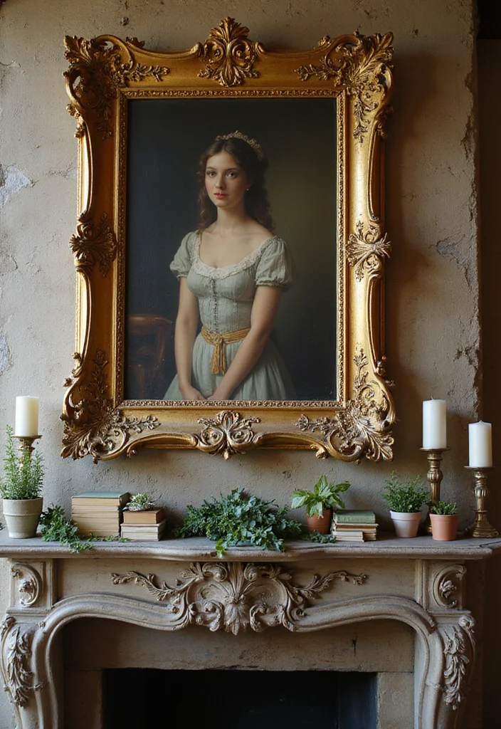 10 Must-Have Vintage Wall Art Pieces for a Timeless Home (Don't Miss #3!) - 1. Ornate Baroque Frames 1