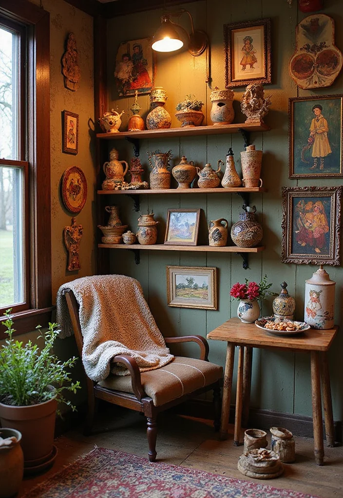 10 Must-Have Vintage Wall Art Pieces for a Timeless Home (Don't Miss #3!) - 10. Folk Art Pieces 1