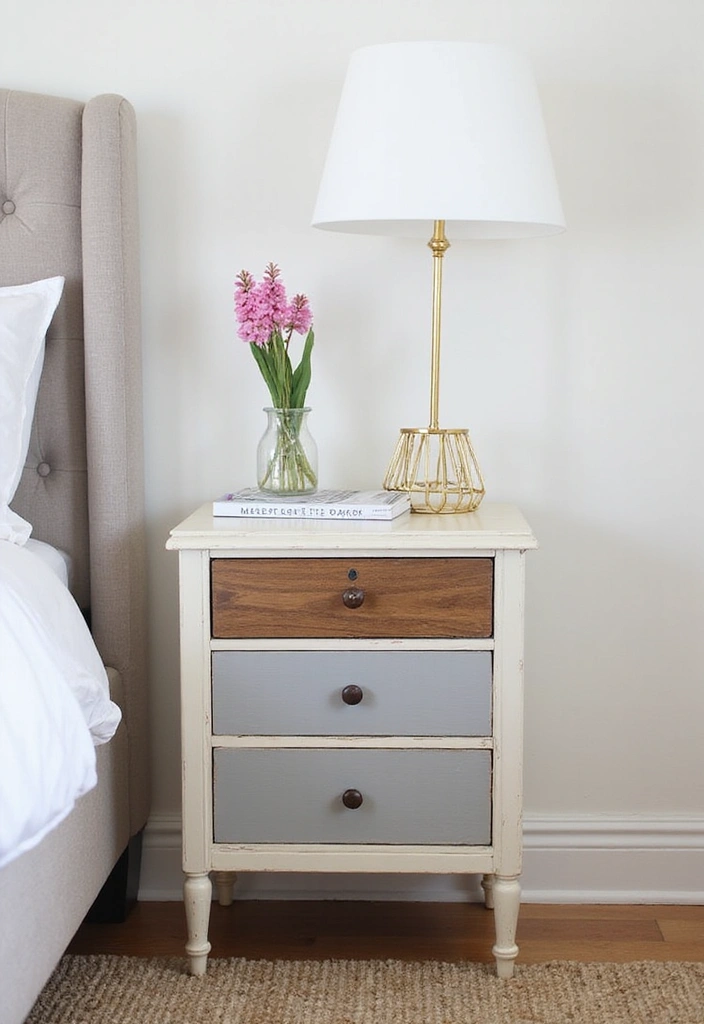 21 Stunning Bedroom Makeovers Under $100 (You Won't Believe #5!) - 14. Reimagined Nightstands 1