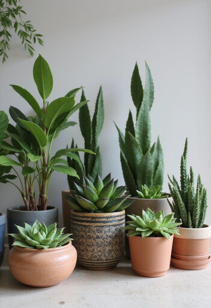 21 Stunning Bedroom Makeovers Under $100 (You Won't Believe #5!) - 8. Lush Indoor Plants 1