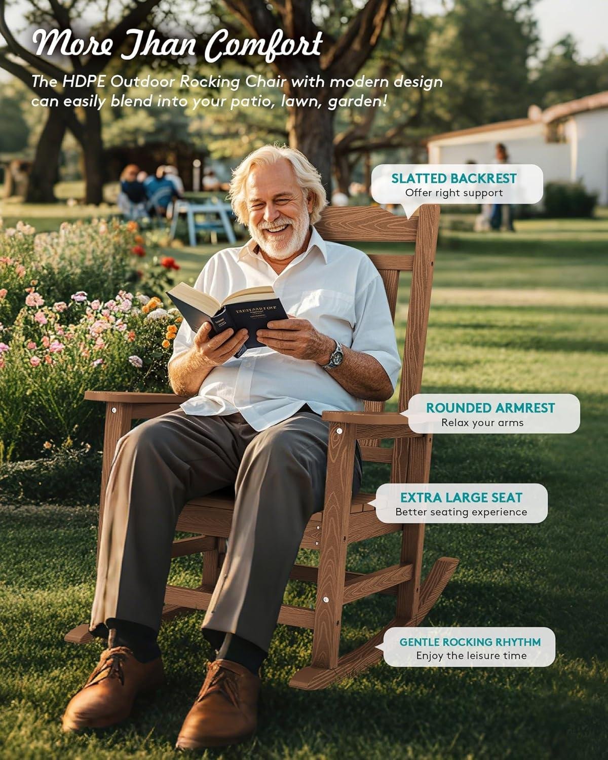 SERWALL HDPE Rocking Chair Review: Our Shop Fit?