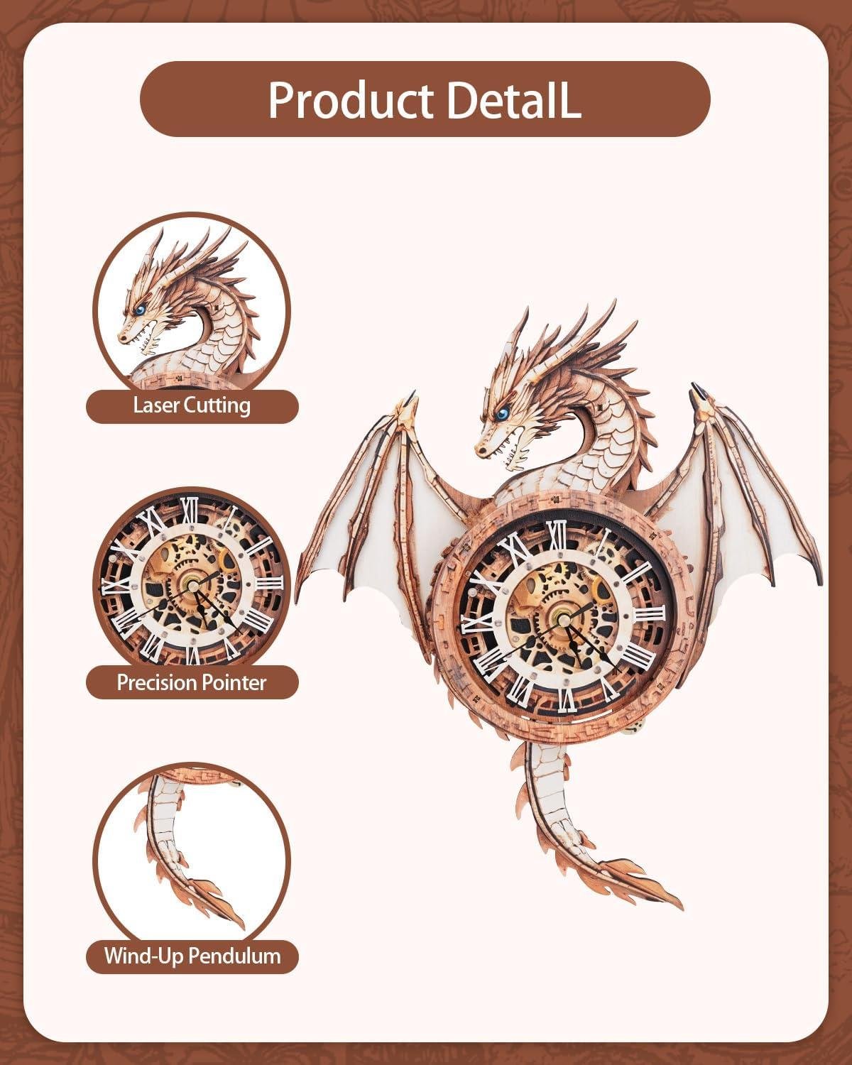 Dragon clock 3D Puzzle Kit Review: right for Our Shop?