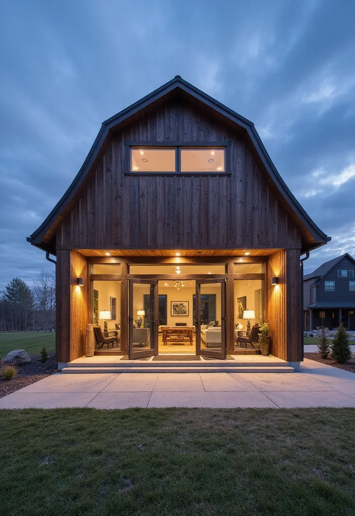 12 Stunning Barndominium Designs That Will Make You Want to Move Right In! - 10. Smart Home Features 1
