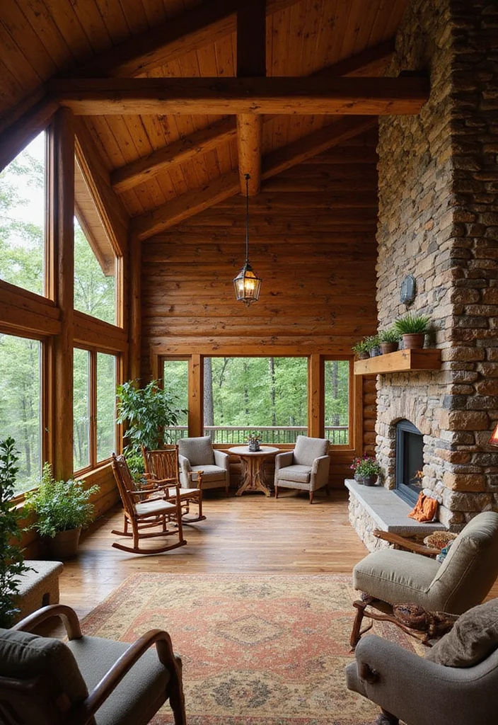 12 Stunning Barndominium Designs That Will Make You Want to Move Right In! - 4. Cozy Cabin Retreat 1