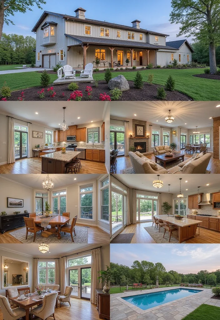 12 Stunning Barndominium Designs That Will Make You Want to Move Right In! - 9. Luxury Living 1