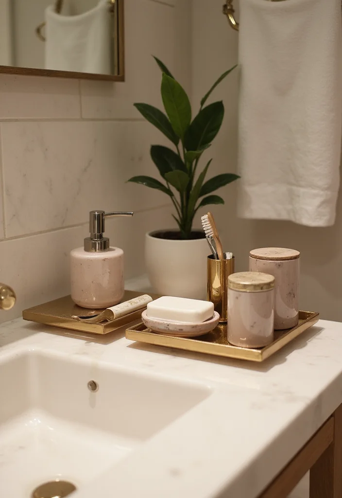 14 Quick Bathroom Updates That’ll Make Your Space Feel Brand New (You’ll Want to Try #6!) - 10. Change Up Your Accessories 1