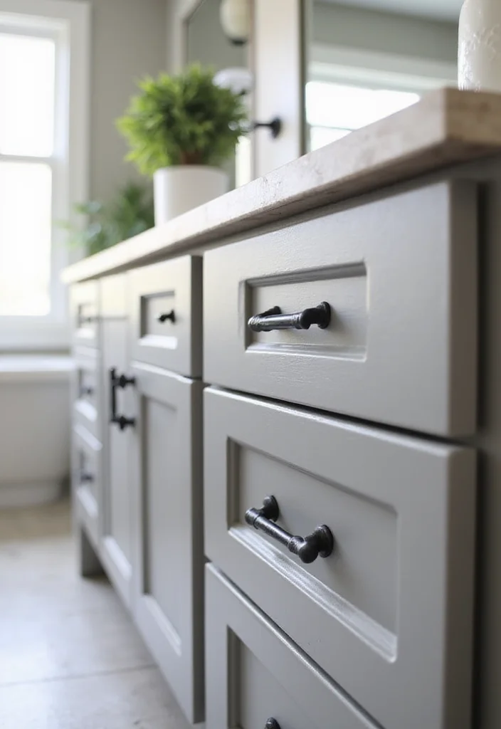 14 Quick Bathroom Updates That’ll Make Your Space Feel Brand New (You’ll Want to Try #6!) - 4. Refinish Your Cabinets 1