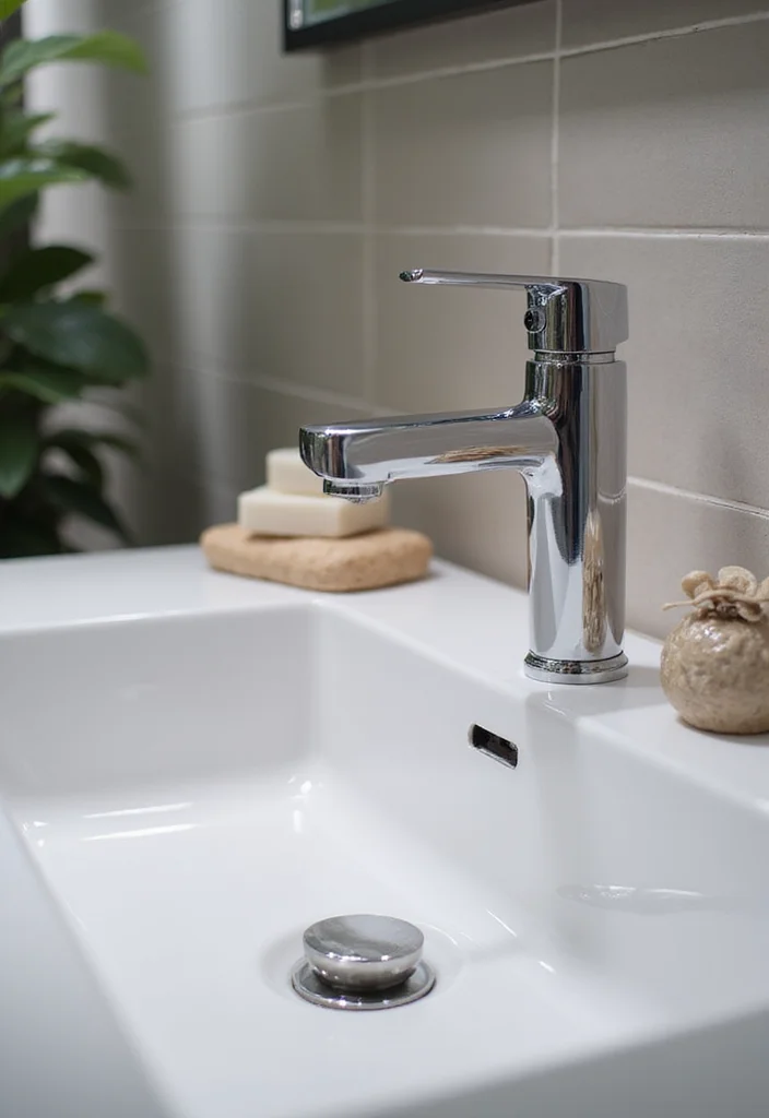 14 Quick Bathroom Updates That’ll Make Your Space Feel Brand New (You’ll Want to Try #6!) - 6. Install a New Faucet 1