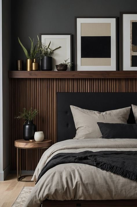 15 Earthy Cozy Bedroom Ideas That'll Make You Want to Snuggle Up Forever! - 1. Warm Wood Accents 1