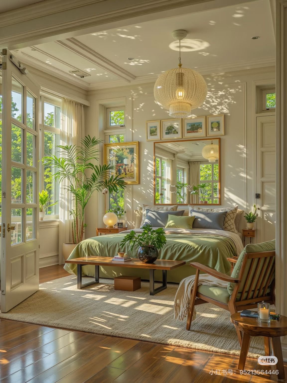 15 Earthy Cozy Bedroom Ideas That'll Make You Want to Snuggle Up Forever! - 3. Lush Indoor Plants 1