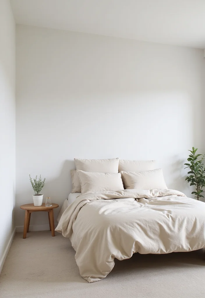 15 Earthy Cozy Bedroom Ideas That'll Make You Want to Snuggle Up Forever! - 8. Minimalist Approach 1