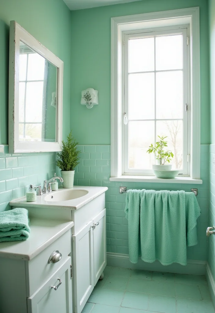 15 Stunning Spring Colors to Refresh Your Home Decor (Warning: #3 Is a Game-Changer!) - 4. Refreshing Mint Green: A Breath of Fresh Air 1
