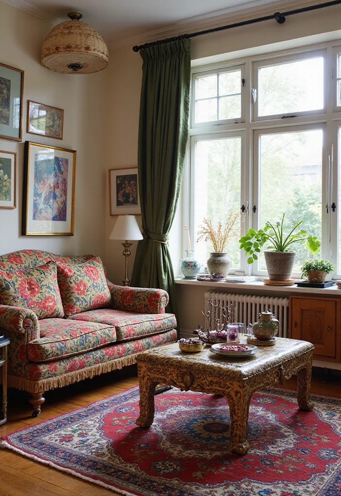 19 Colorful Bohemian Decor Aesthetics That Will Instantly Brighten Your Home! - 17. Statement Furniture Pieces 1