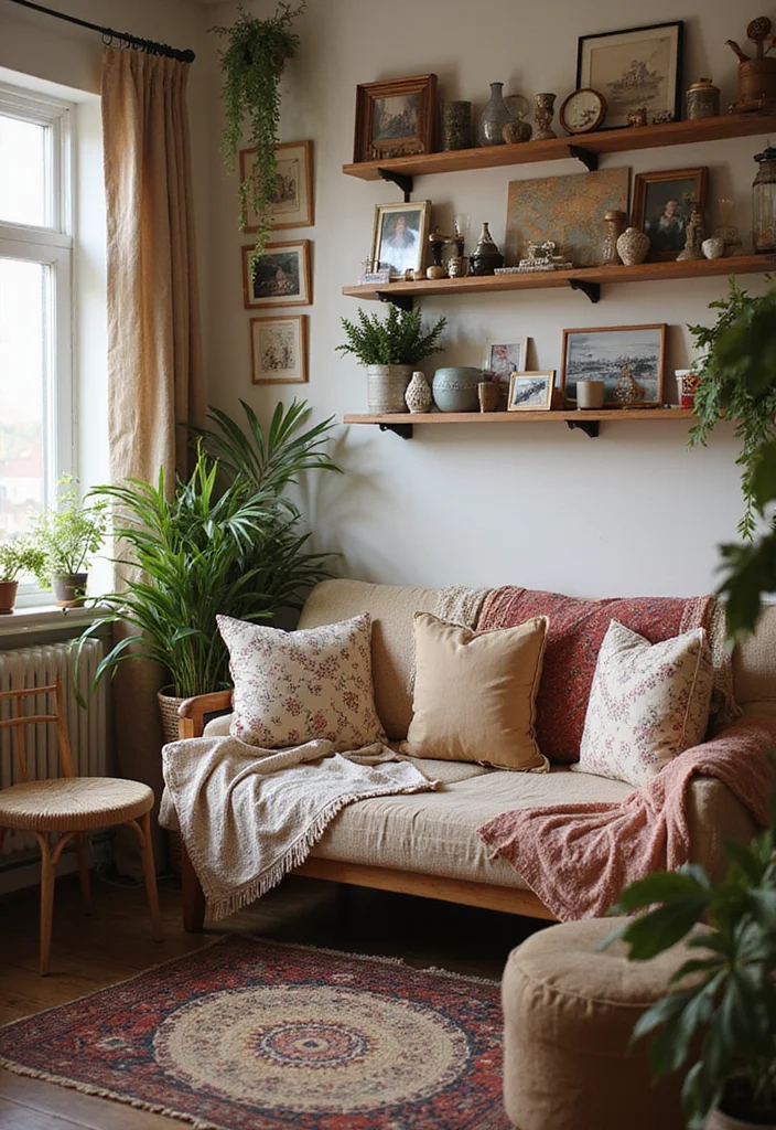 19 Colorful Bohemian Decor Aesthetics That Will Instantly Brighten Your Home! - 19. Personal Touches 1