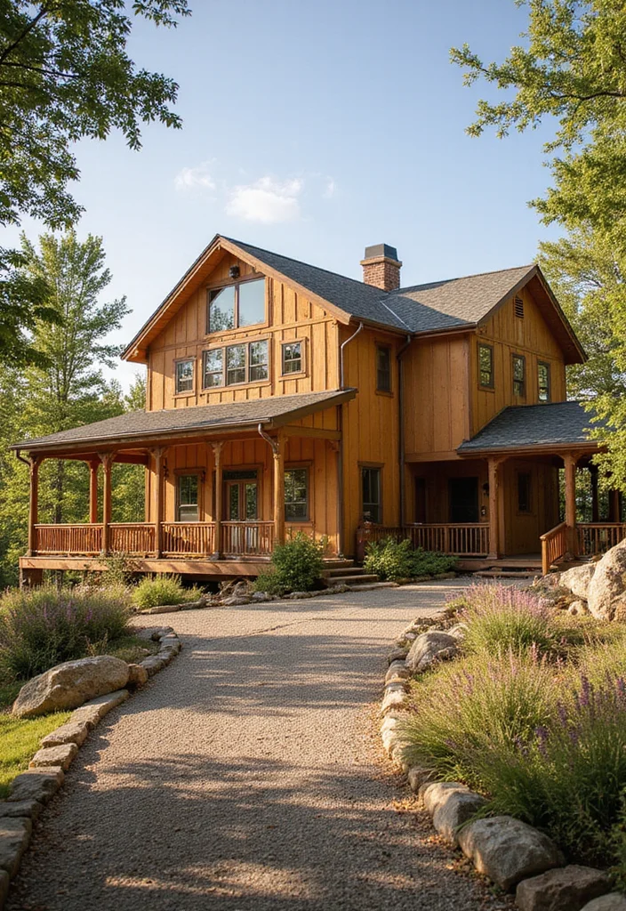 20 Barndominium Exterior Colors That Will Leave Your Neighbors in Awe! - 15. Warm Parchment 1