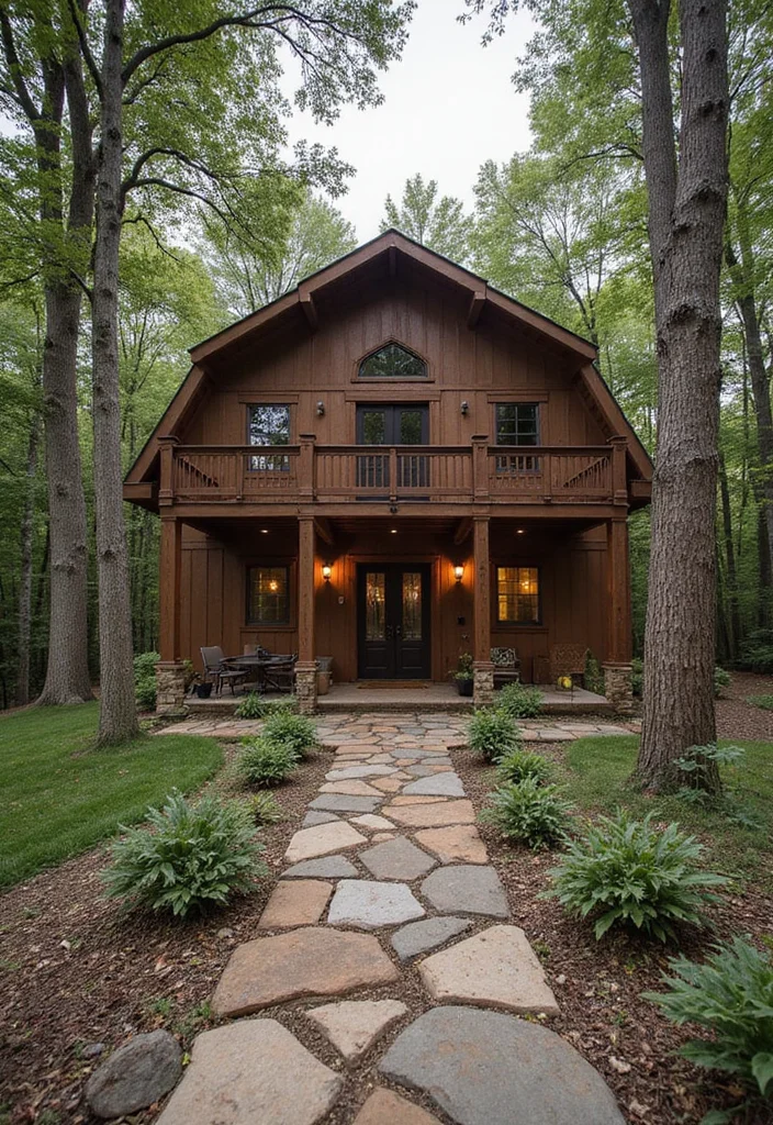 20 Barndominium Exterior Colors That Will Leave Your Neighbors in Awe! - 17. Mocha Brown 1
