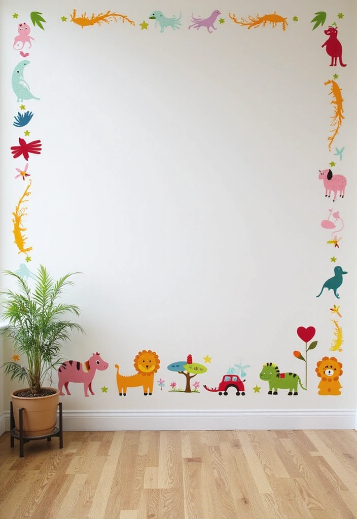 25 Budget Home Decor Hacks That'll Transform Your Space Without Breaking the Bank! - 17. Wall Decals and Stickers 1