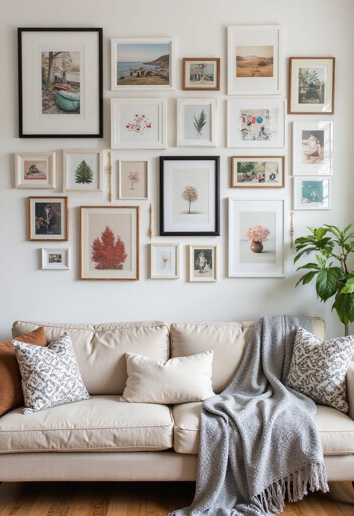 25 Budget Home Decor Hacks That'll Transform Your Space Without Breaking the Bank! - 2. Wall Art on a Budget 1
