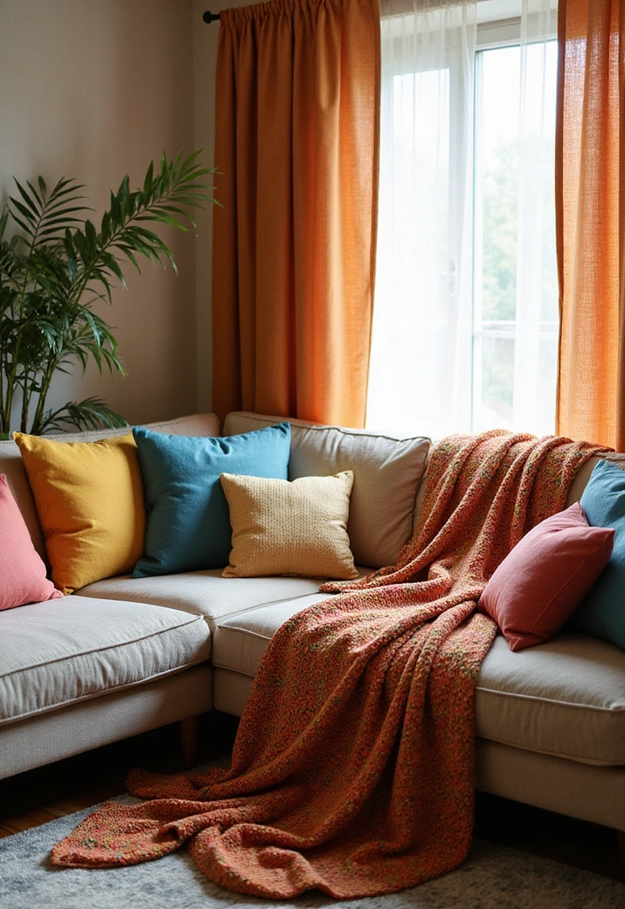 25 Budget Home Decor Hacks That'll Transform Your Space Without Breaking the Bank! - 3. Transforming with Textiles 1