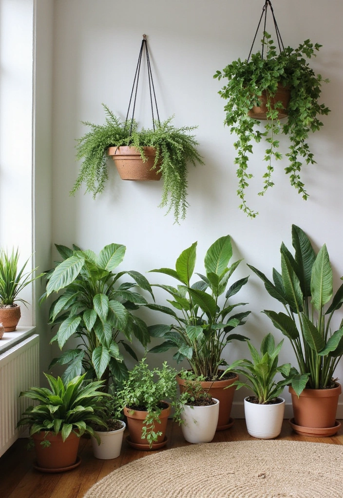25 Budget Home Decor Hacks That'll Transform Your Space Without Breaking the Bank! - 6. Indoor Plants for Fresh Vibes 1