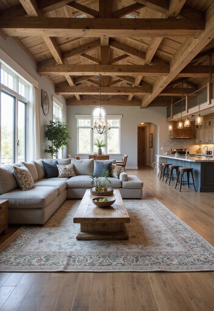 25 Stunning Barndominium Floor Plans That Redefine Rustic Living (You Won't Believe #12!) - 1. The Classic Open Concept 1