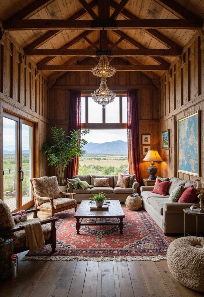 25 Stunning Barndominium Floor Plans That Redefine Rustic Living (You Won't Believe #12!) - 21. The Travel-Inspired Design 1