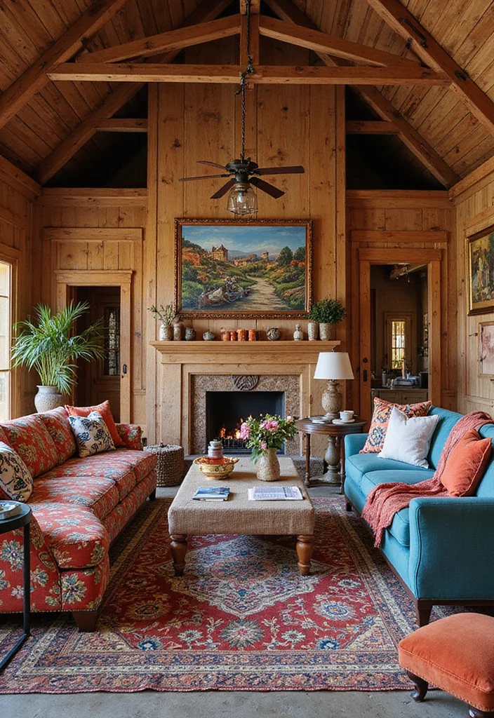 25 Stunning Barndominium Floor Plans That Redefine Rustic Living (You Won't Believe #12!) - 23. The Cultural Blend 1