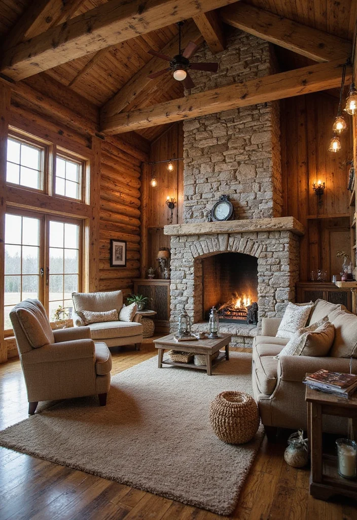 25 Stunning Barndominium Floor Plans That Redefine Rustic Living (You Won't Believe #12!) - 4. The Rustic Charm 1