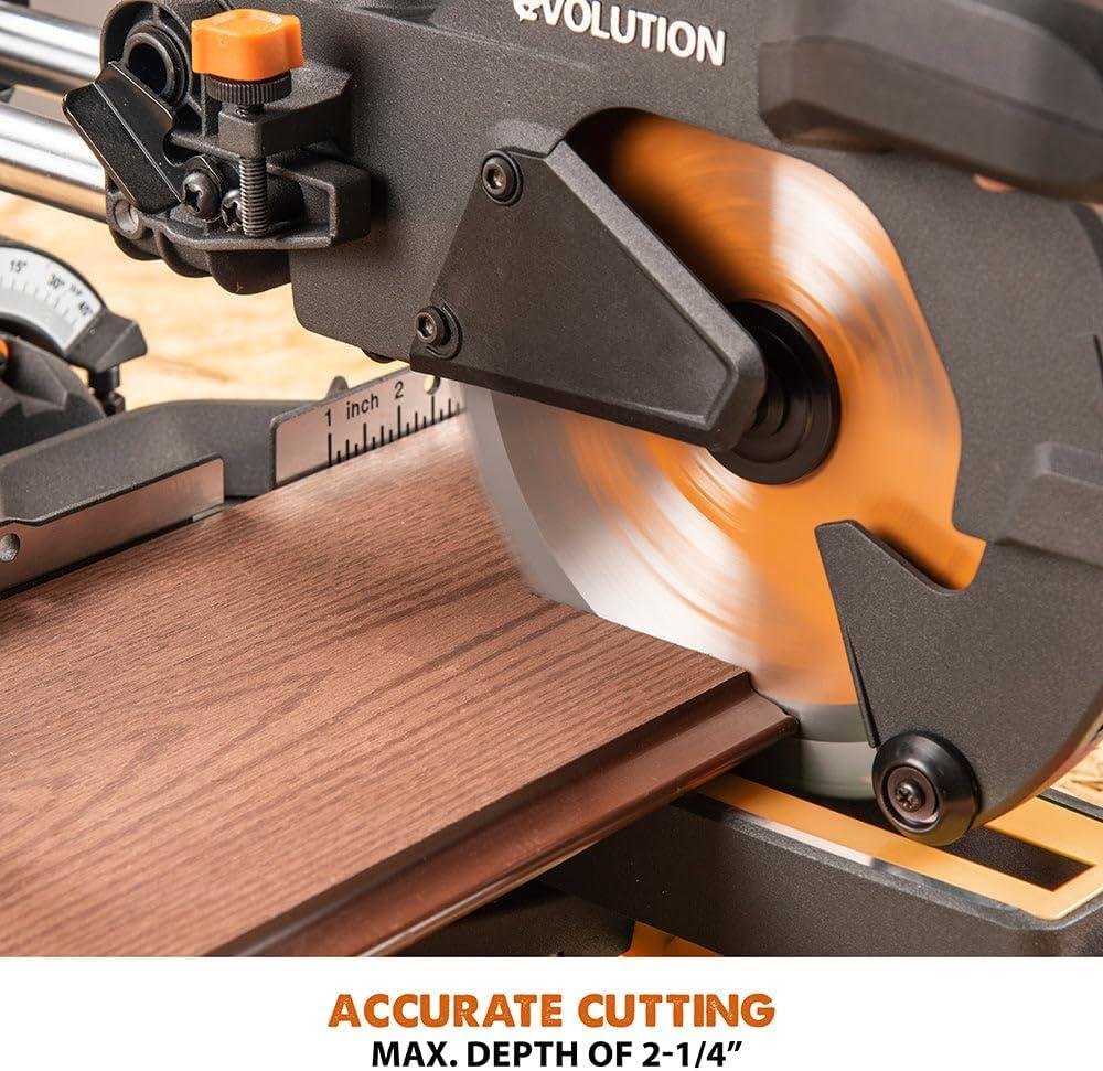 Evolution⁢ R185SMS+ Miter Saw Review: Our Shop Fit?