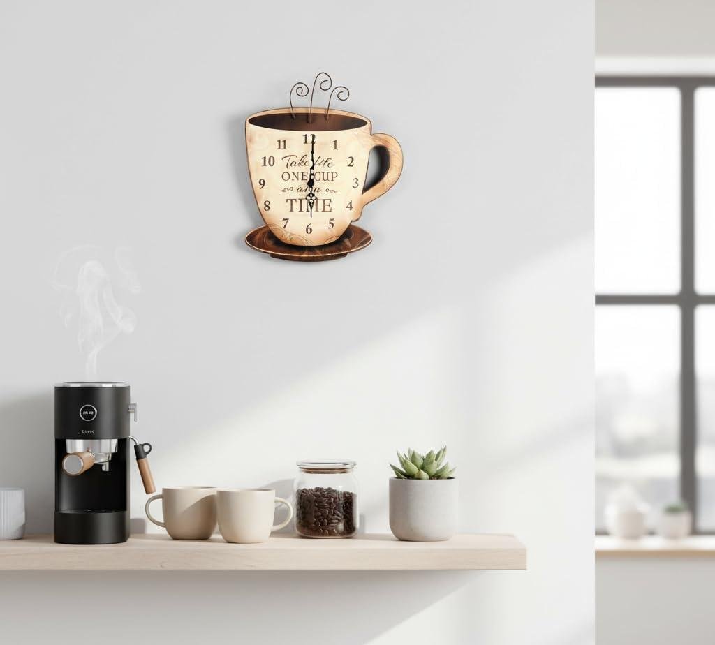 Young’s Coffee Wall Clock Review: ​Right for Our Shop?