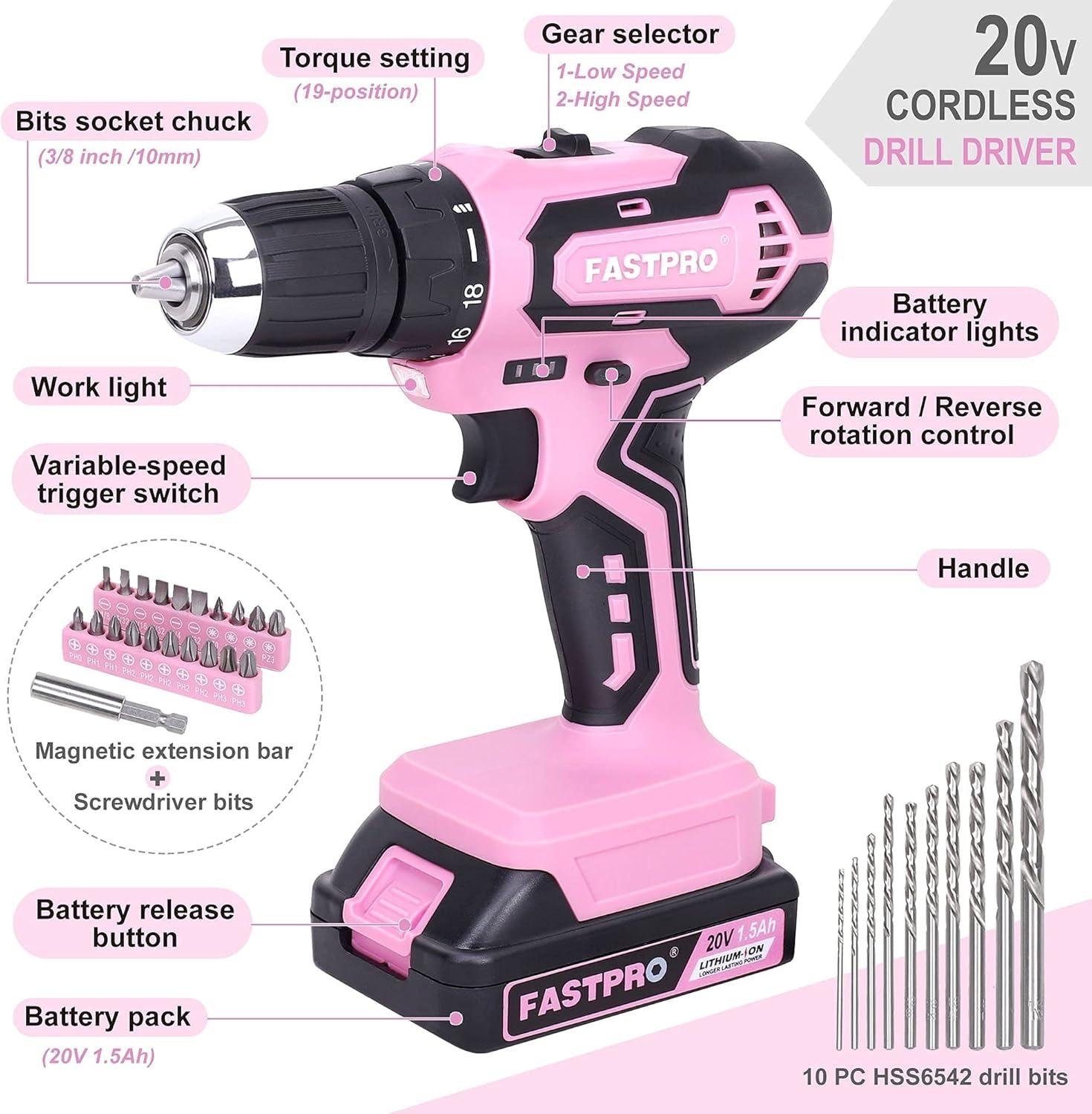 FASTPRO 20V Cordless Drill Review: Right for us?