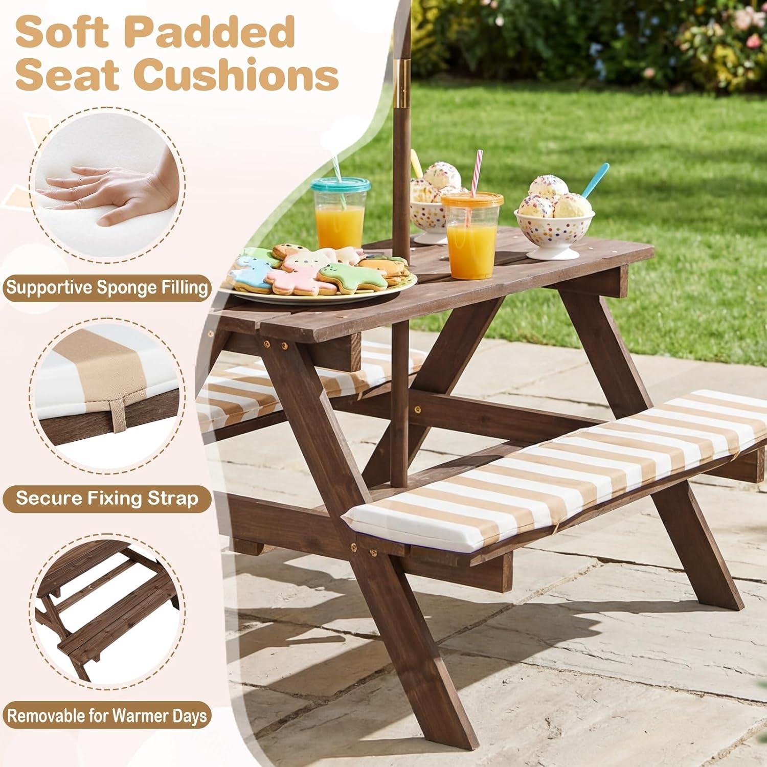 My Take on the Costzon Fir ‍Kids picnic Table Set