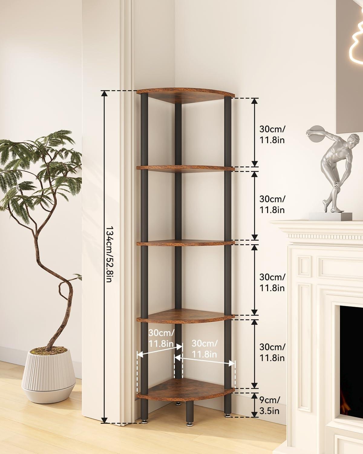 IBUYKE Corner‌ Shelf Stand Review: ‍Right for Our Shop?